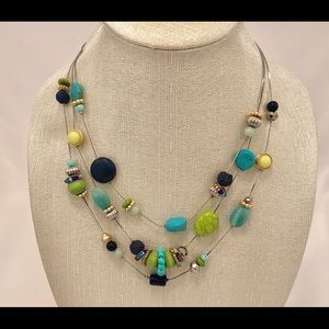 Chico’s multicolored beaded necklace